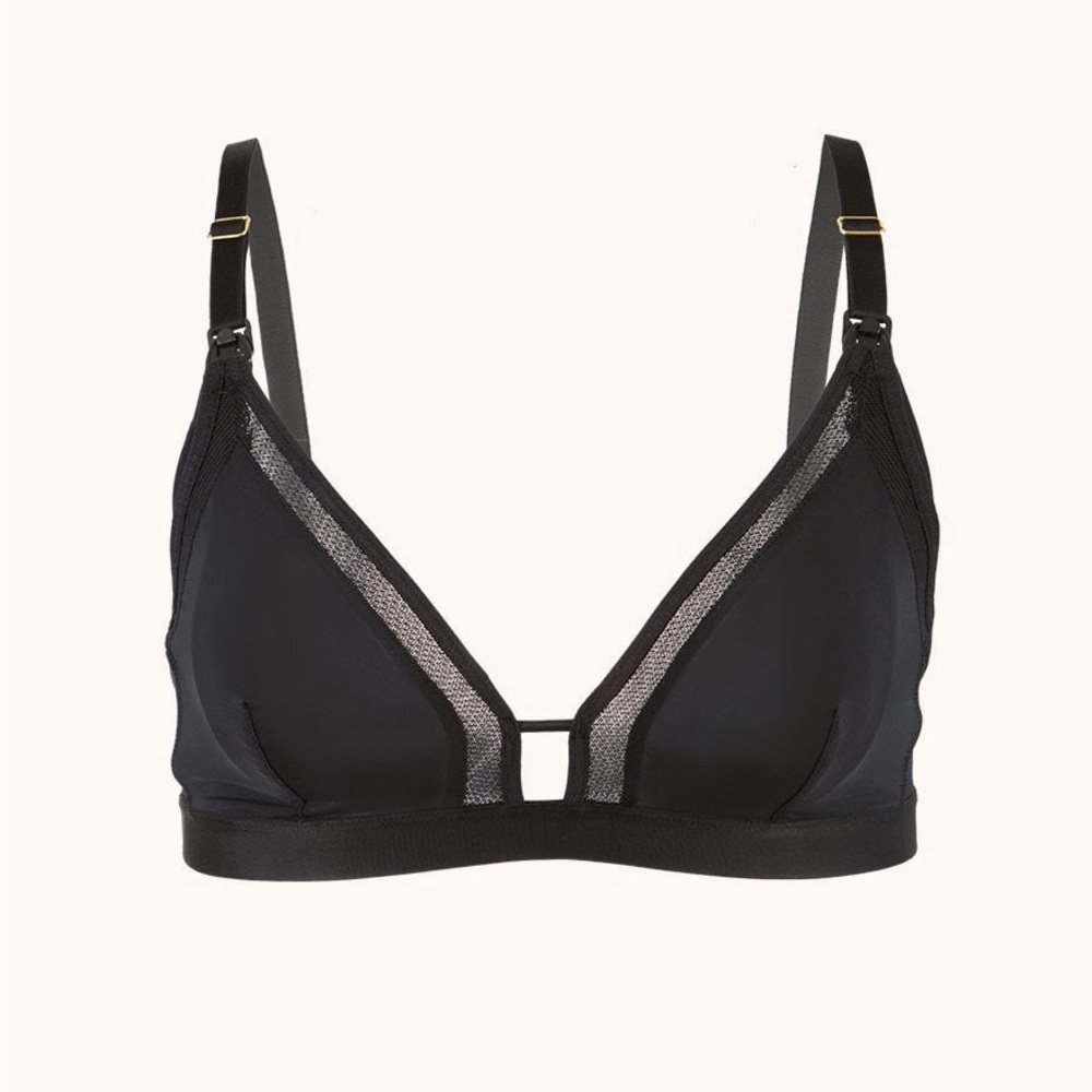 Lively Maternity Bra Size M Jet Black Color